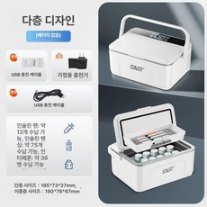 여행용 인슐린냉장고 충전식 쿨러 항온박스 USB, 기타, 디럭스 2중 대용량 배터리 없음, 1L