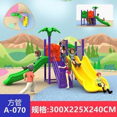 야외 미끄럼틀 플라스틱 대형 놀이동산 주택 공원 카페, C