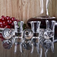 透明玻璃酒杯 迷你酒杯 茶道 一口杯, 1個