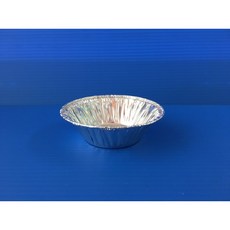 昀誠紙品 整箱【40 60 圓型鋁箔】5000入 鋁盒 鋁碗 蛋塔盒 蛋糕杯, 1個, 40圓鋁
