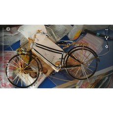 不爽工作室 復古腳踏車鋁飾, 1個