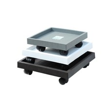 화분 받침대 특대형 받침 바퀴형 이동식 분갈이용 원형 360 32.3 32.3 4륜 100kg B, 화이트 250 22 22 4륜 60kg