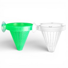 어항 먹이통 피팅컵 물고기 관상어 급여용기, 2개