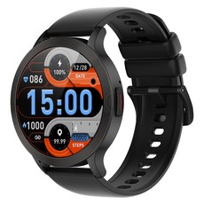 WAPIK 블루투스 손목시계 한글판 S5 통화가능 스마트워치 1.39인치 IP68방수, 블랙, 3.5cm, GPS + 블루투스 블랙, 3.5cm, GPS + 블루투스