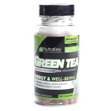 NutraKey 綠茶膠囊, 1個, 100 件