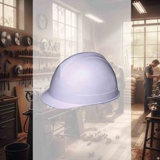 백색안전모 ABE 10EA 안전장비 근로자보호 작업용보호구 현장안전모 설비작업안전 현장작업용