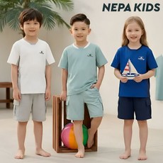 네파키즈 KL35904 썸머 비치 시어서커 반소매 티셔츠 팬츠세트 99 원 DGJ619 GGN201