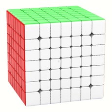 燁二代 【小小店舖】磁力軸芯 魔方格 燁 七階 魔術方塊 磁力 速解 奇藝 高級 世界紀錄 67mm 7階 7*7, 燁-二代