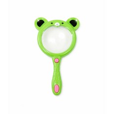 귀여운 곰돌이 돋보기 자연탐구 곤충관찰 확대경 그린, 1개