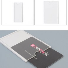 건shop디자인 투명 부착식 메모 꽂이판 아크릴부착형꽂이판, 소