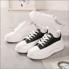 여자 스니커즈 데일리 플랫폼 2색 키높이 단화 운동화 zli+752pu