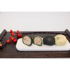 양평여의도떡방 흑임자두텁떡5 + 콩고물두텁떡5, 160g, 10개