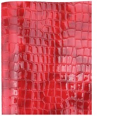 일반 솔리드 레드 리치 직조 다이아몬드 질감 부드러운 인조 가죽 원단 웨딩 장식 DIY 공예 MH003, 1개, MH463