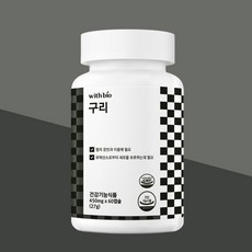 위드바이오 구리 건강기능식품 450mg 60캡슐 철분 흡수 항산화, 6개, 60정