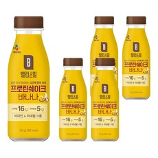 CJ제일제당 밸런스밀 바나나, 5개, 50g