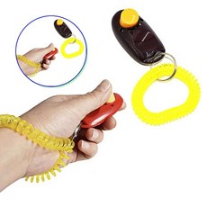 쌍문상회 정확한 애견 훈련 클릭커 휘슬 훈련용품 클리커 용품 애견딸깍이 40872EA, 본상품