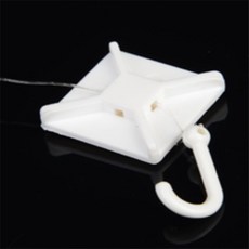 말랑지니 낚시줄걸이2P 벽면부착고리