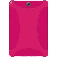 AMZER 견고한 실리콘 젤리 케이스 갤럭시 탭 S2 9.7 SMT810 레드 AMZ97965, Hot pink, 1개
