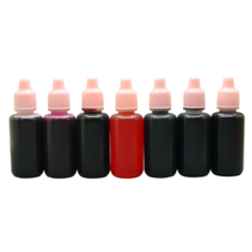 大港化工原料行 水性色水 20ml 石膏皂用色水 手工皂 DIY 天氣瓶, 水性: 紅色, 1個