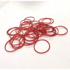 HY #17 紅色橡皮筋 橡皮圈 20公斤包裝 適用餐盒外帶早餐店, 1箱, 20kg, 紅色