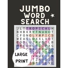 Jumbo Word Search Large Print: Search A Word Game Book for Adults - Word Search for Adults - Puzzle ... Paperback, Puzzle Publish Now, English, 9787607134277
