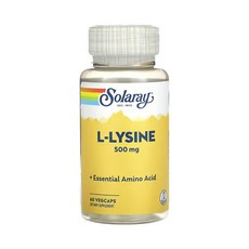 솔라레이 L-라이신 500mg 60베지캡슐, 1캡슐, 1개, 60정