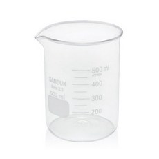 [블랜딩용품]유리비커 50ml/100ml/250ml/500ml/1L, 250ml, 1개