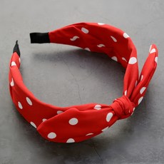 HanNal 大圓點兔耳頭巾髮帶