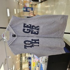 애플핑크 주니어 산본점 레터나염 후드 집업 베스트 JBF9A261BSC