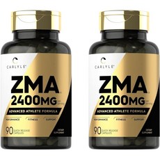 칼라일 ZMA 2400MG 아연 마그네슘 90캡슐 2개, 90정