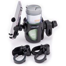 嬰兒推車杯架, 黑色, 1入