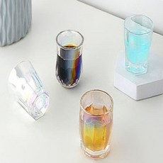 오로라 소주잔 4p 소주잔세트 예쁜술잔 예쁜소주잔, 클래식