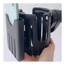 스토어쉼 유모차 2IN1 컵홀더 갤럭시폴드유모차핸드폰거치대, 1개