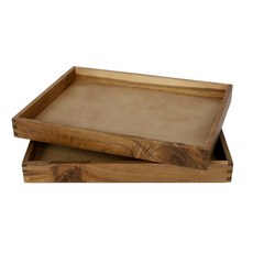 글루텐 아카시아 우드박스 베이커리 브레드박스 빵보관함 빵진열 우드 빵 트레이, 아카시아 우드박스 브라운(단품)