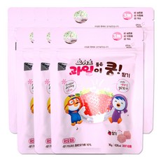 뽀로로 요거트품은 과일이 쿵 딸기 천연 과일칩, 16g, 8개