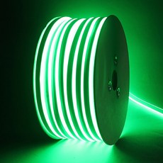 엘스토리 LED 네온플렉스 논네온 50M 단면형 부속포함, 녹색, 1개