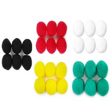 하루도어 뿅뿅이 40mm 방울솜, 빨강