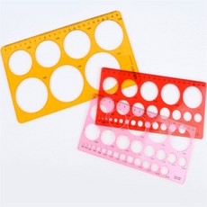 더가몽 원형 모양자 미술용품, 소