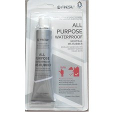 ecgo五金百貨 水剋星 防水補土，快速修補水管漏水、滲水，白色補土美觀不突兀，50ML, 1個