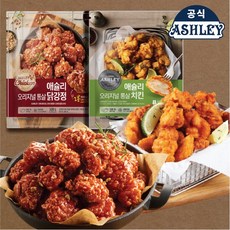 애슐리 통살치킨1+닭강정1 / 양념반 후라이드반, 500g, 1개