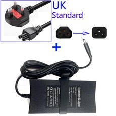 노트북 AC 어댑터 충전기 델 G5 15 5587 DA130PE1 LA130PE1 331-5817 E1505 G7 15 7500 452-BCYJ 452-BCYT 331-4279 4, 02 UK Power Cord