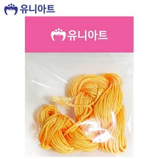 유니아트 (매듭) 1500 매듭실 (노랑) all+2579qj, 상세페이지 참조