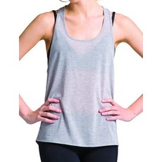 Bloch 여성용 액션 백 루즈 핏 탑 133254