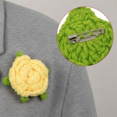 신웅이맘 니트꽃 뜨개질니트꽃, 옐로우장미