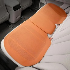가죽 자동차 시트 커버 통기성 앞좌석 보호 쿠션, 1개