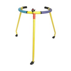 롤러스케이트 보조기 훈련기구 초보자 연습 훈련 인라인, 1개, 블루 중형-정숙 바퀴