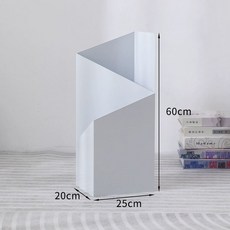 모던 인테리어 우산꽂이 화이트 우산통 철제 업소용, 1개