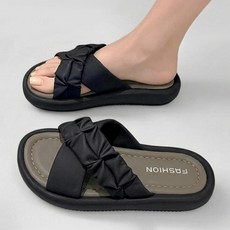 Modern Fashion 여성 발편한 스트랩 샌들 여름 슬리퍼