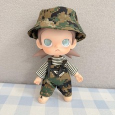팝마트 지거 Zsiga 액션 피규어 BJD 1/8 20cm 인형 카모플라쥬 3피스 세트 블랙 선글라스, 20CM 가지 누나의 옷에는 인형이 포함되어 있지 않다