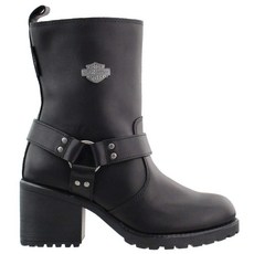 할리데이비슨 HARLEY-DAVIDSON FOOTWEAR 여성용 Rr-Howell 오토바이 부츠 \"Blk 7\"- 하네스\", 11